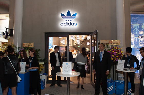 adidas original shop party |